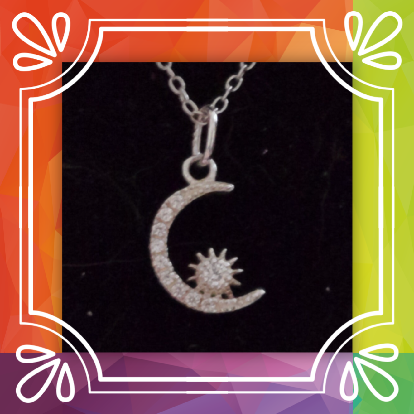 Star and Moon Necklace