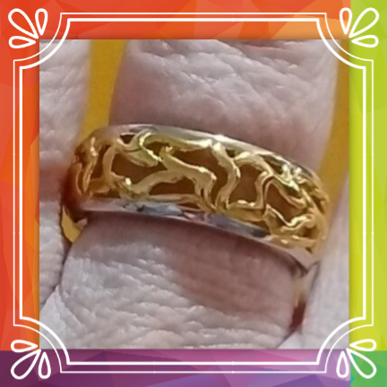 Two-Toned Celtic Band Ring