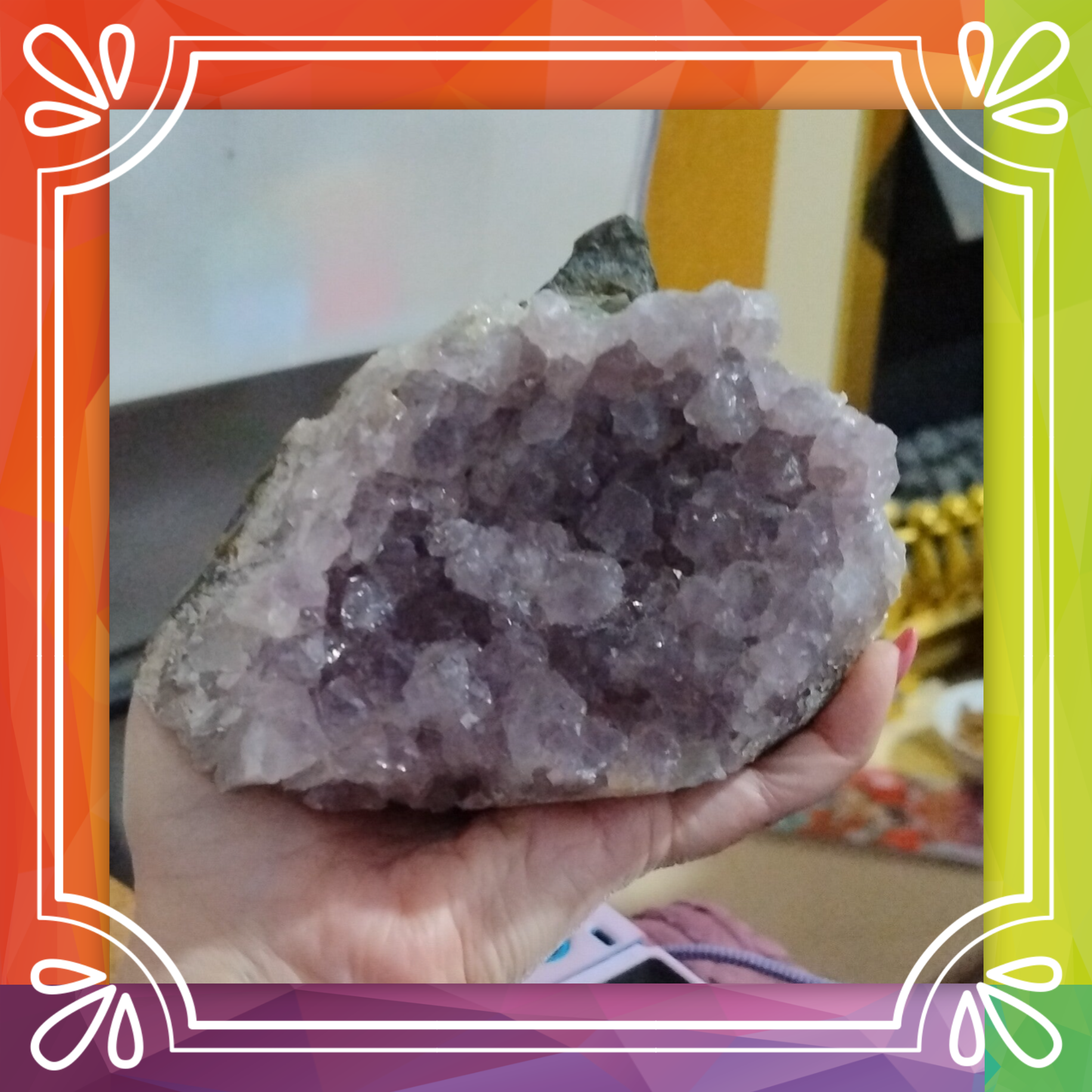 Snowy Amethyst Church