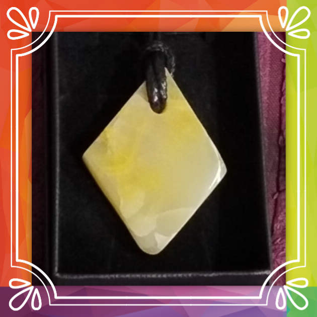 Bumble Bee Jasper Pendant