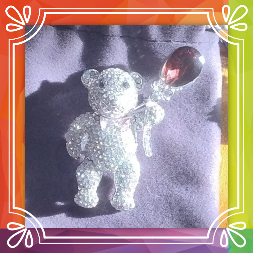 Teddy Brooch