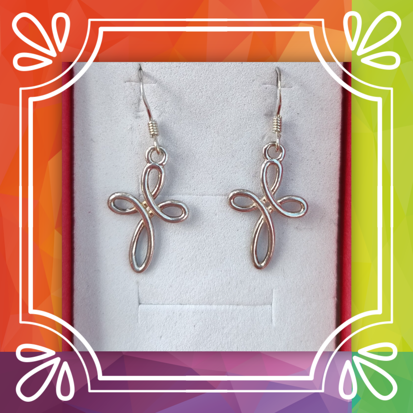 Celtic Cross Earrings