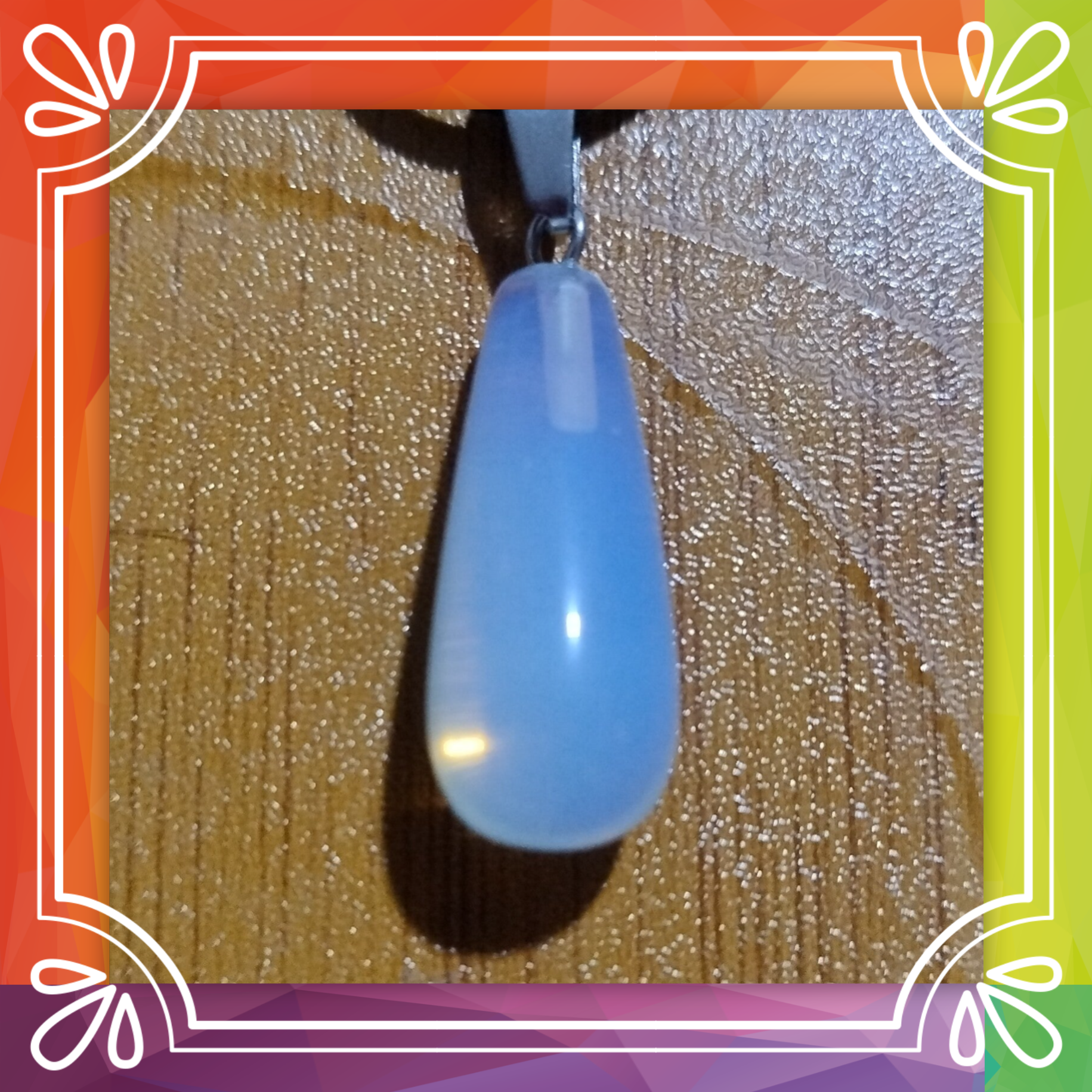 Raindrop Thong Necklace