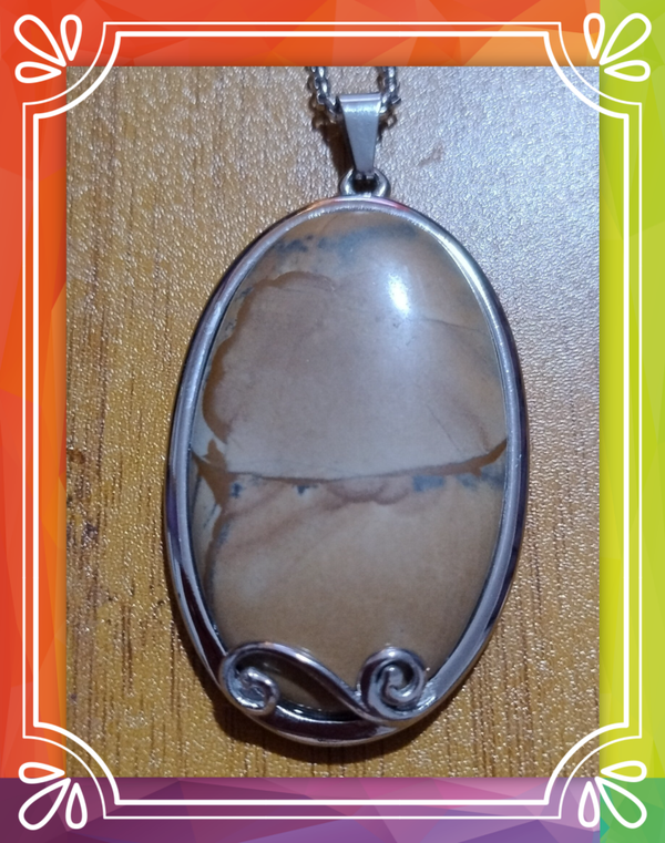 Picture Jasper Necklace
