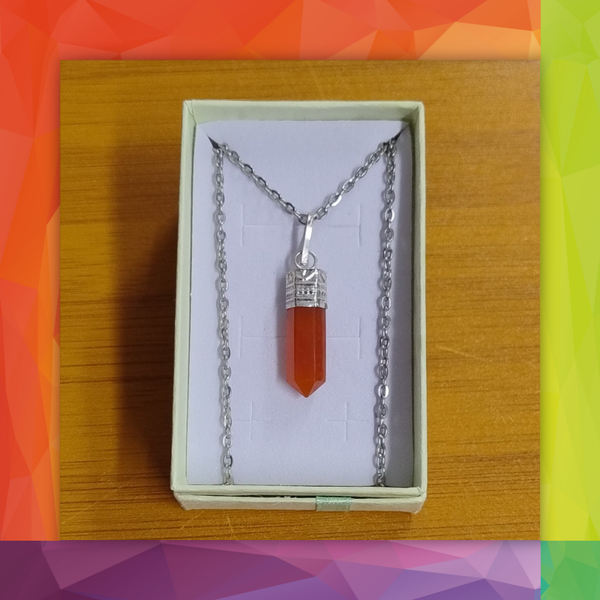 Carnelian Point Pendant
