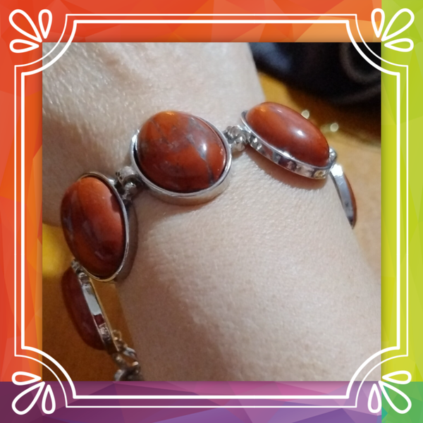 Chunky Jasper Bracelet