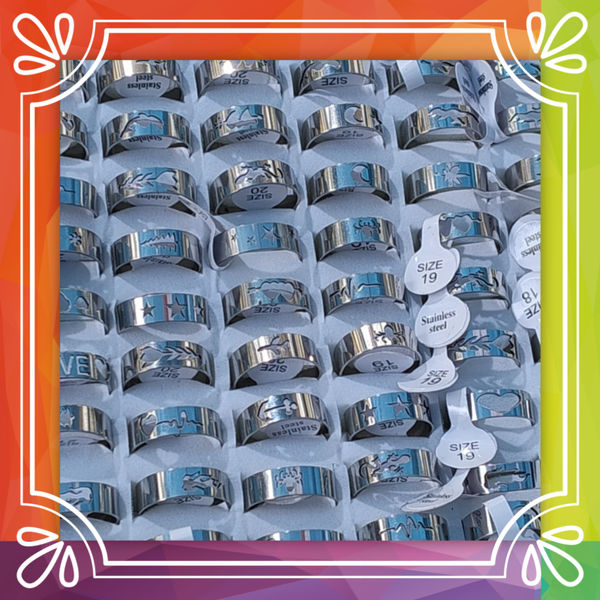 Stainless Steel Unisex Ring