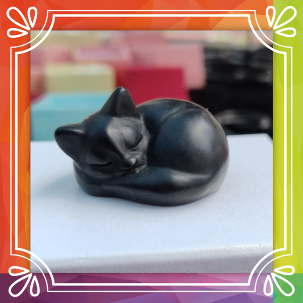 Crystal Sleeping Cat