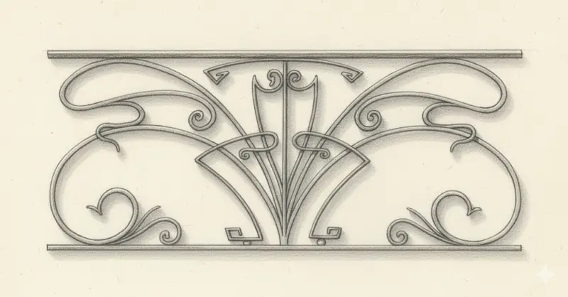 Ferronnerie d’art Rocle – garde-corps forgé main sur mesure