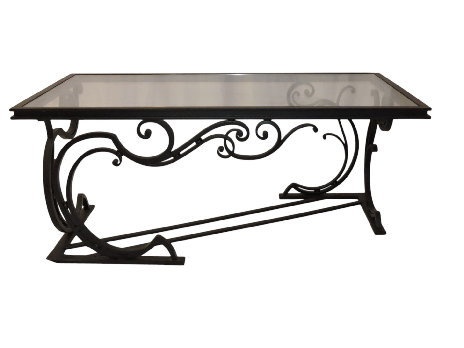 table design fer forgé