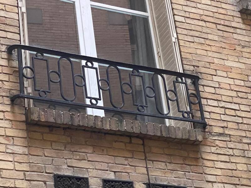 garde corp immeuble traditionnel Marseille