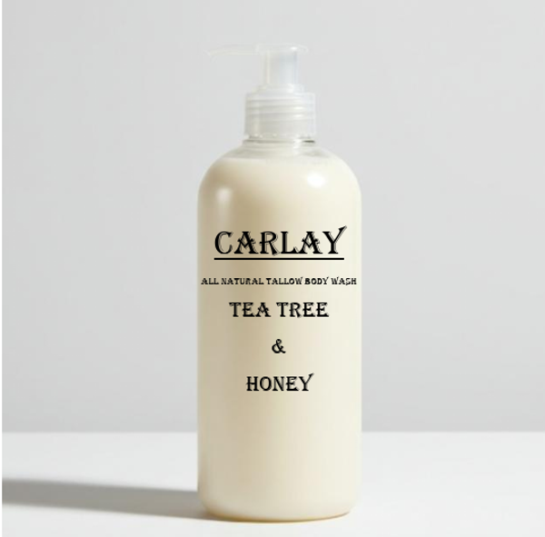ALL NATURAL TALLOW & HONEY TEA TREE BODY WASH