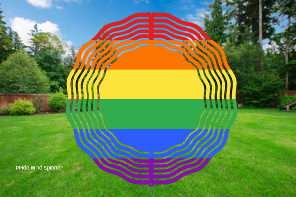Pride Wind Spinner 8"