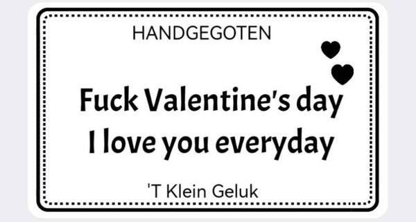Valentijnlabel