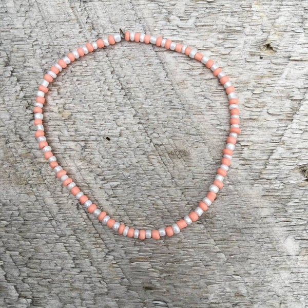 Oranje met wit bandje