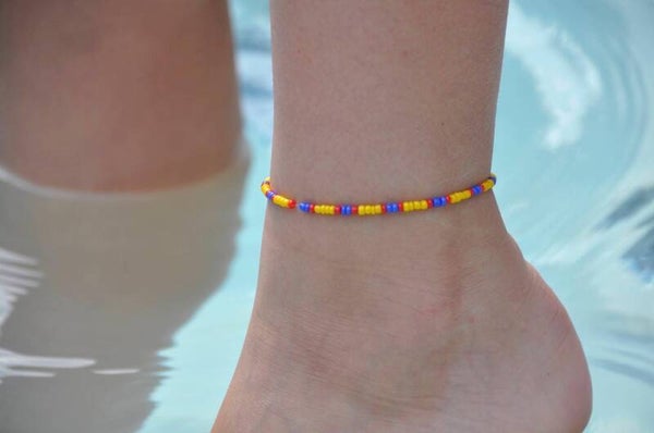 Colorful footstrap