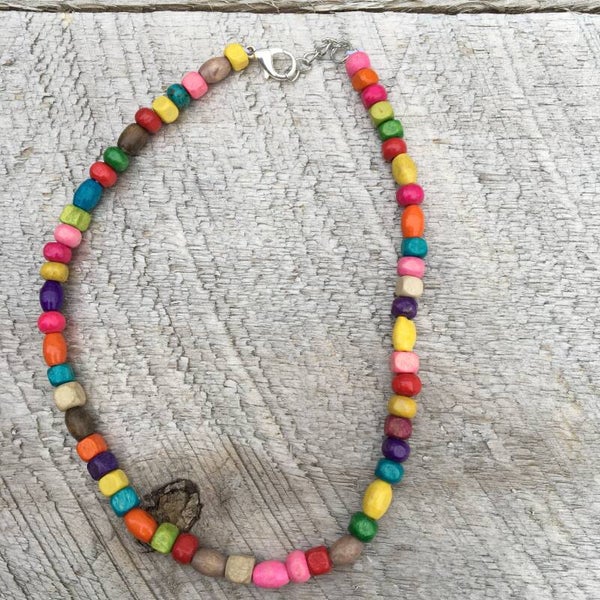 Korte ketting hout