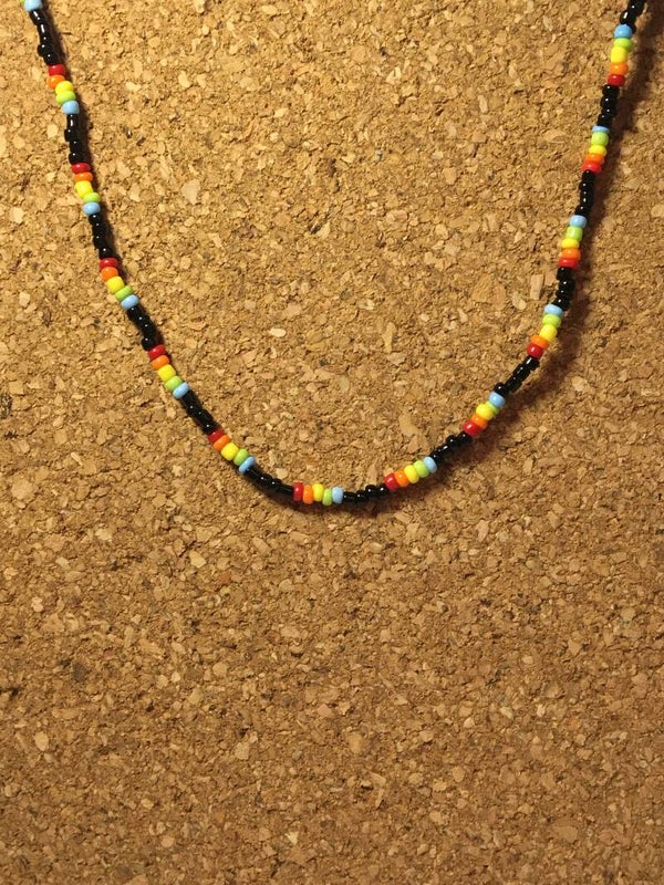 Regenboog ketting 🌈 🖤