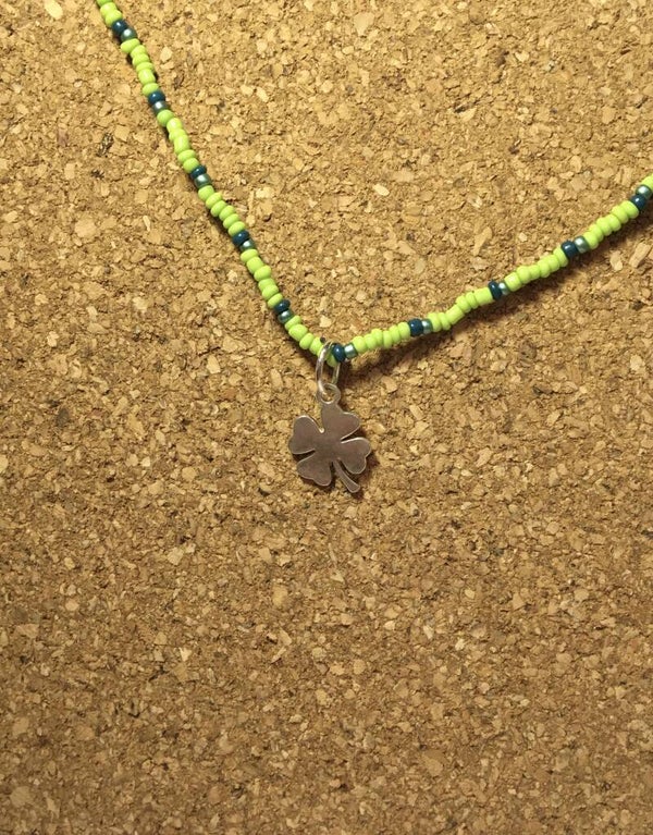 Klavertjevier ketting 🍀