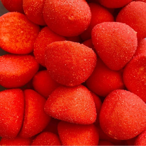 Balle de golf fraise