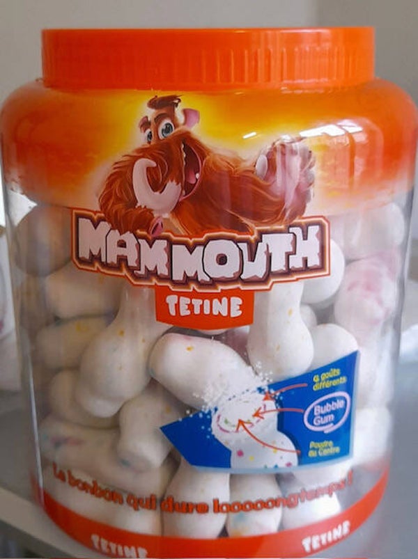 Mamouth tétine x1