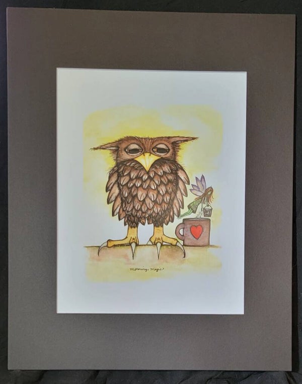 Morning Magic watercolor print