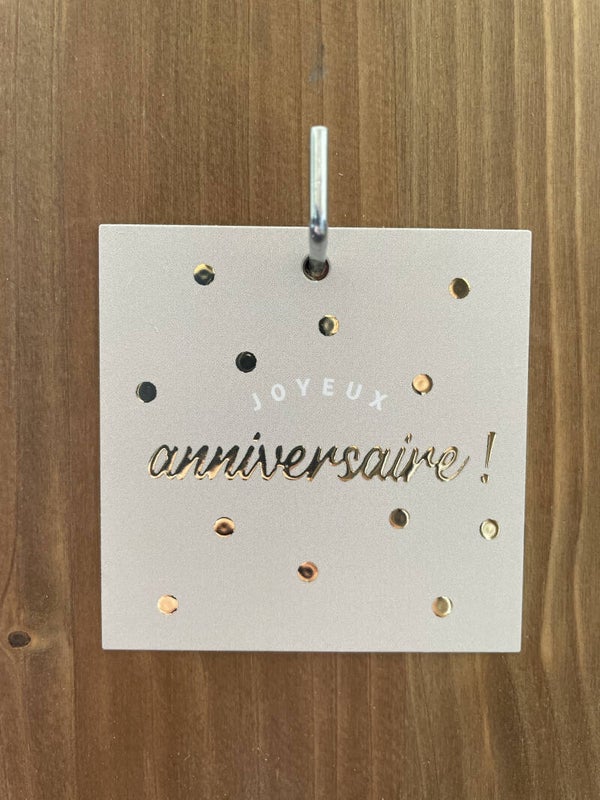 Cartes Anniversaire - 10pcs.