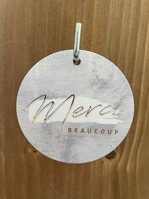 Cartes Merci beaucoup - 10pcs.