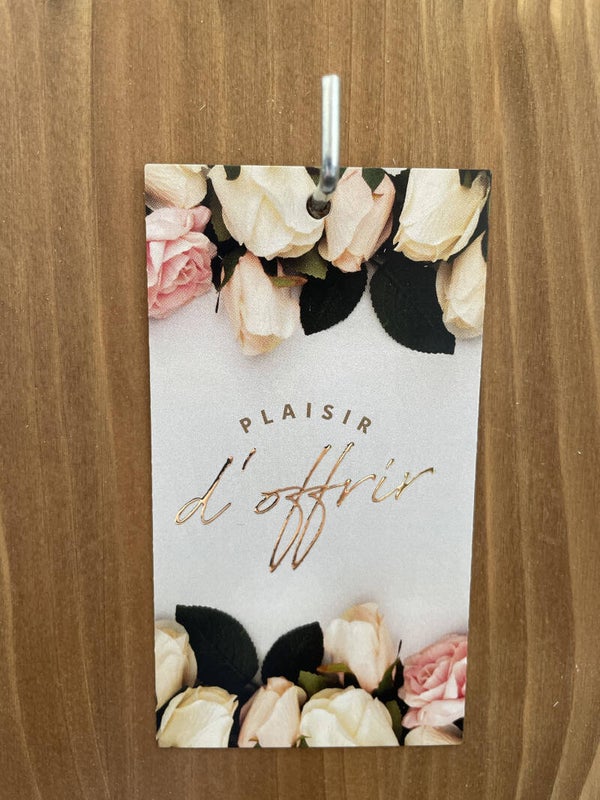 Cartes Plaisir d'offrir - 10pcs.