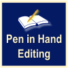 PEN in HAND Editing Logo
