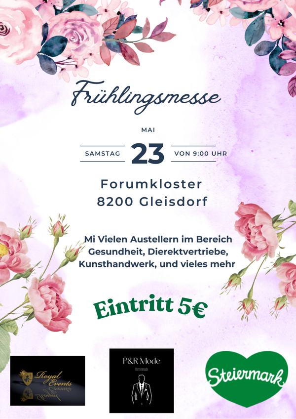 Frühlingsmesse Karte