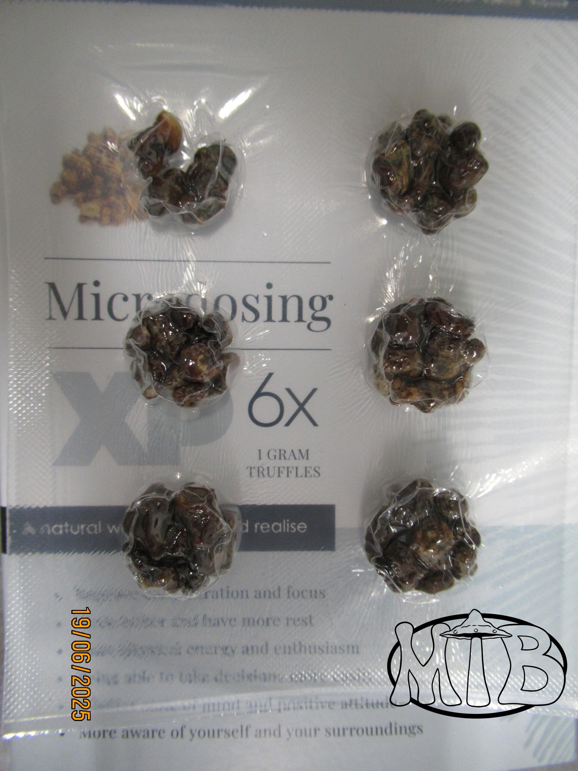 Microdosing Psilocybe Truffels x6