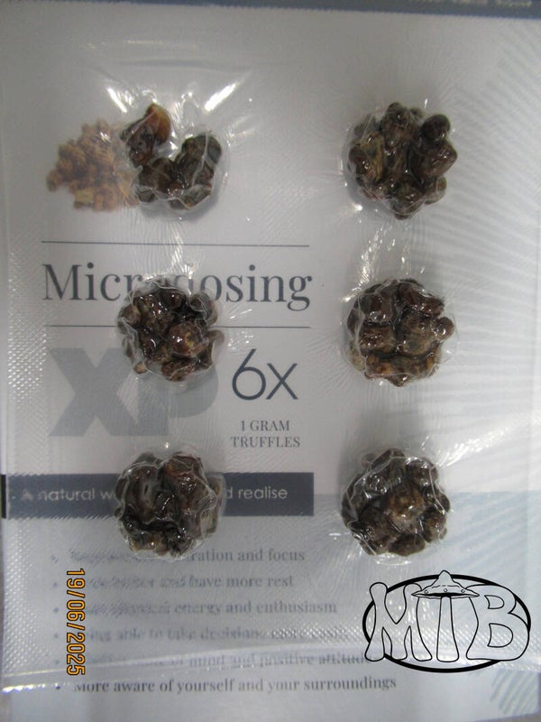 Microdosing Psilocybe Truffels x6