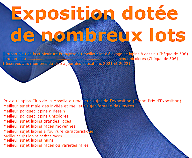 Exposition Lapins Club Moselle