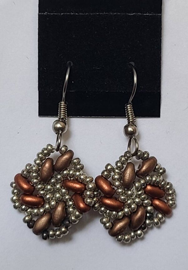 Boucles d'oreilles Spirale