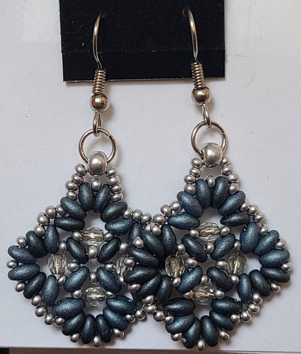 Boucles d'oreilles Fleuron