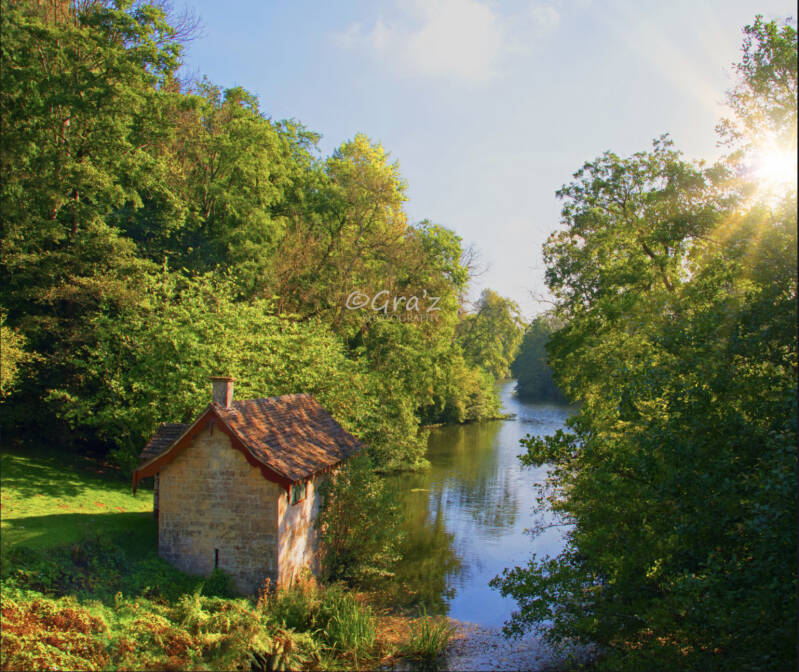 Woodchester Boat House in the Cotswolds