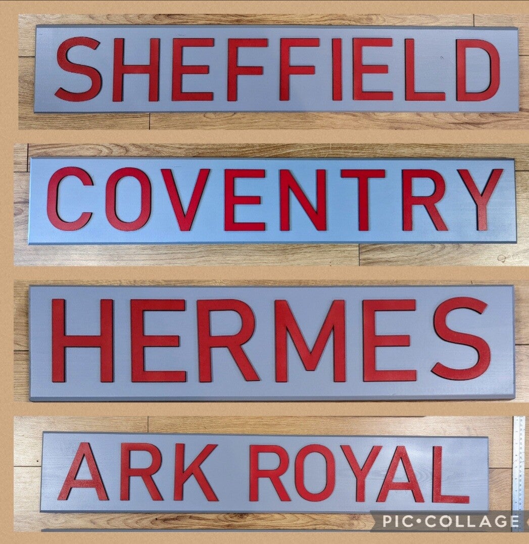 Wooden Ship Sign | Soapy's Laser Engraving