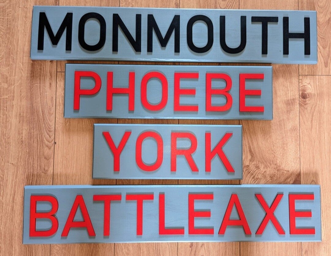 Wooden Ship Sign | Soapy's Laser Engraving