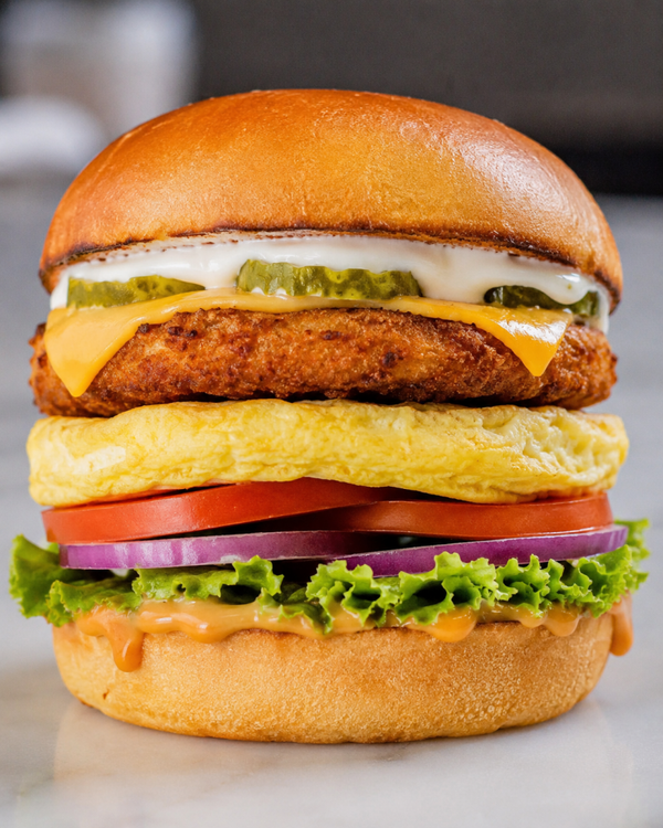 Chich’n’Egg Burger