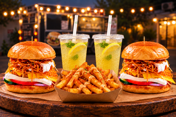 Noodle Burger Duo Combo