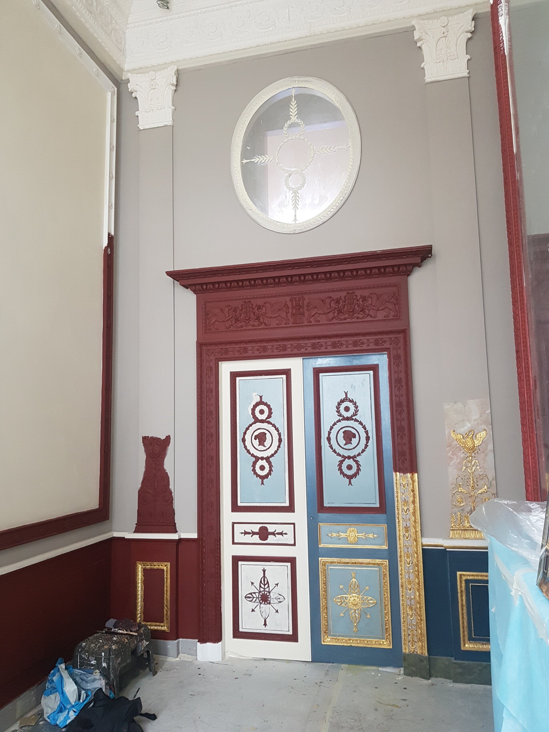 een nieuwe empire stijlkamer