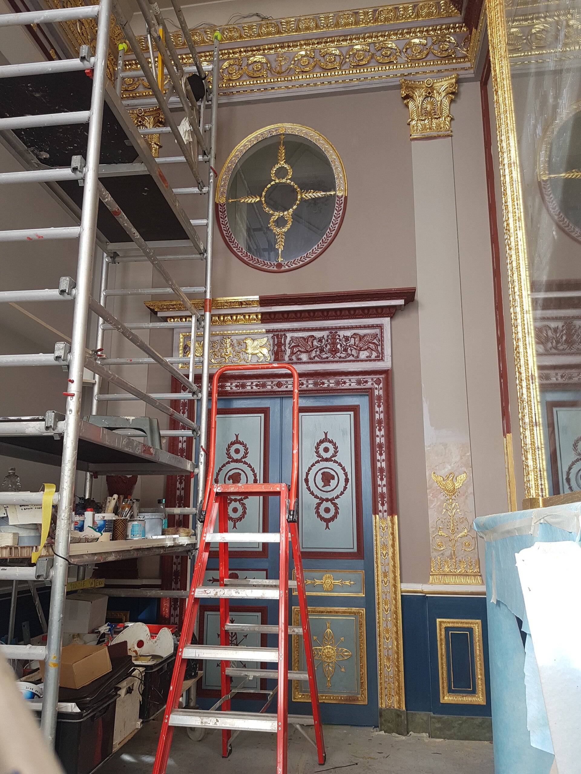 een nieuwe empire stijlkamer