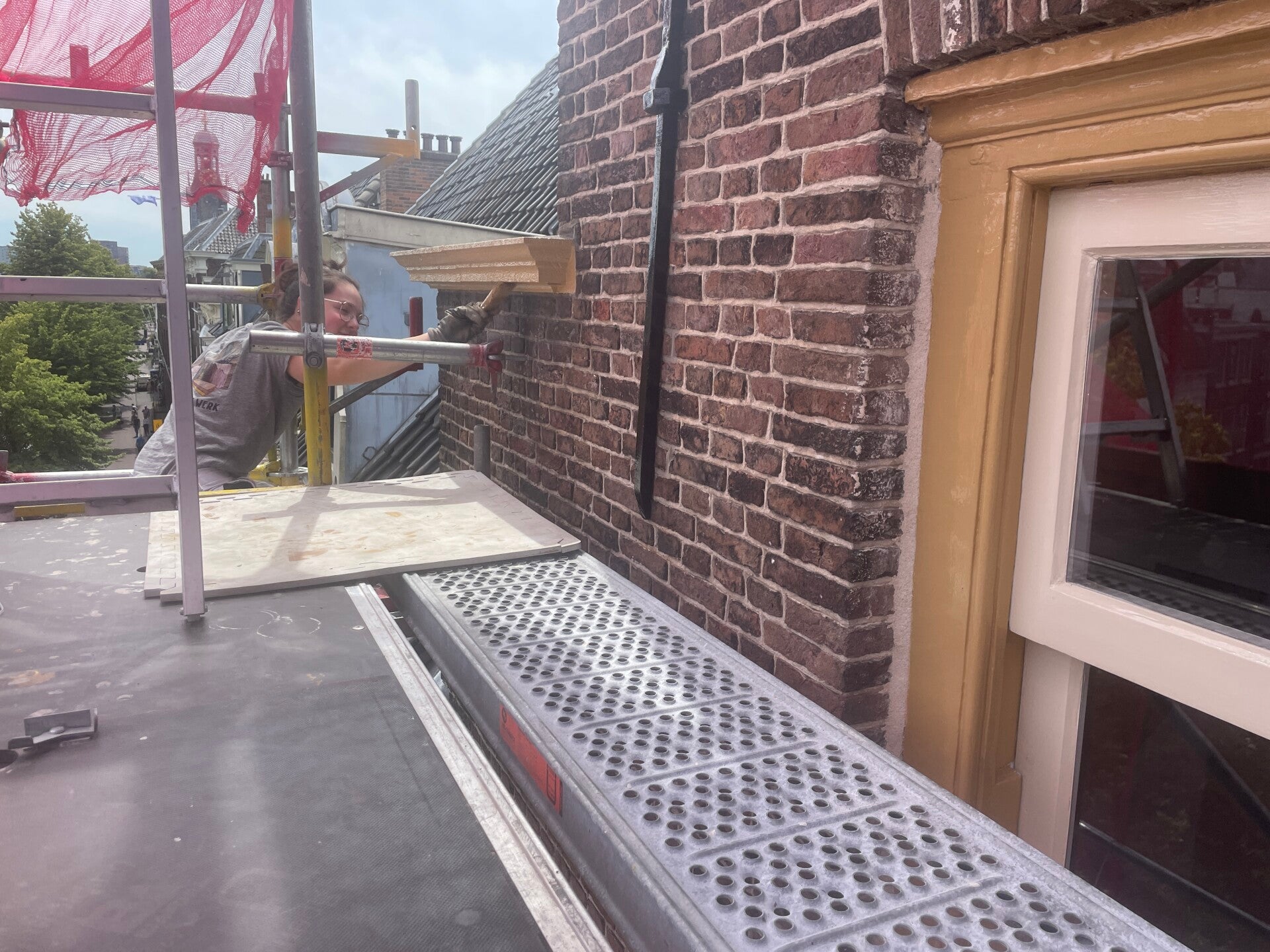 kleurwijziging buiten schilderwerk rapenburg