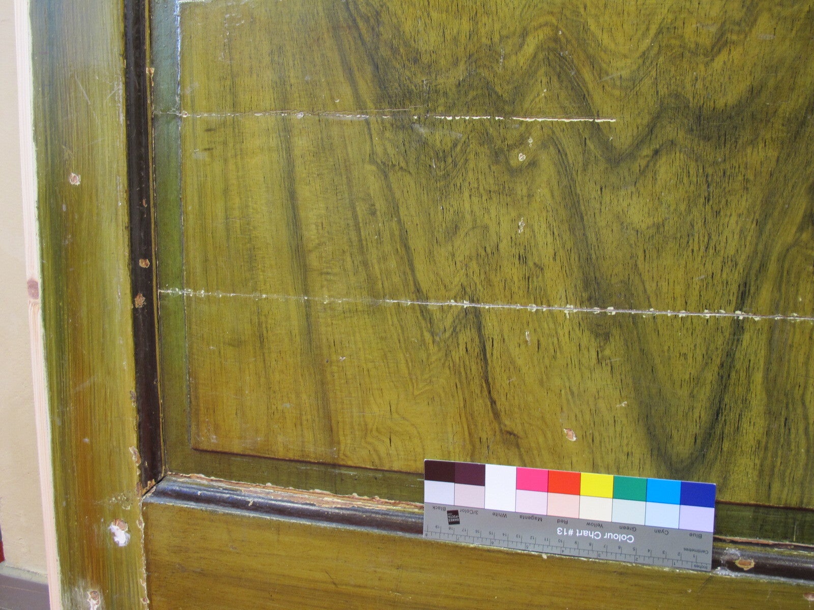 Eindric, houtimitatie