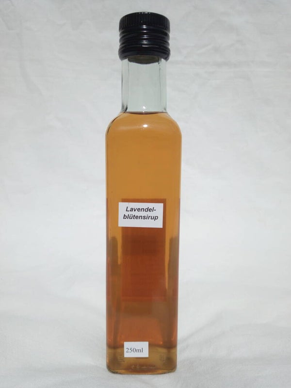 Lavendelblütensirup