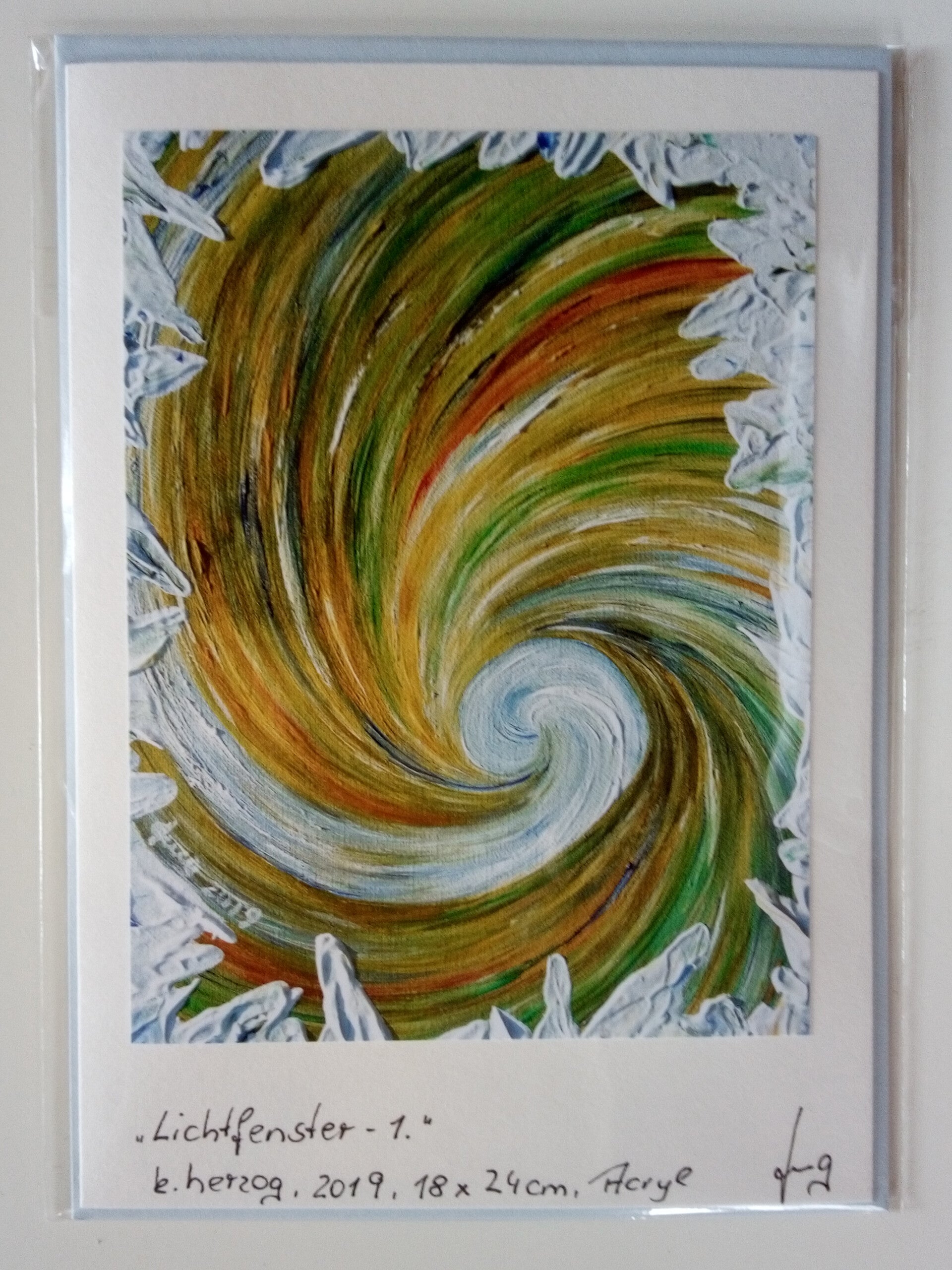 "Lichtfenster - 1."