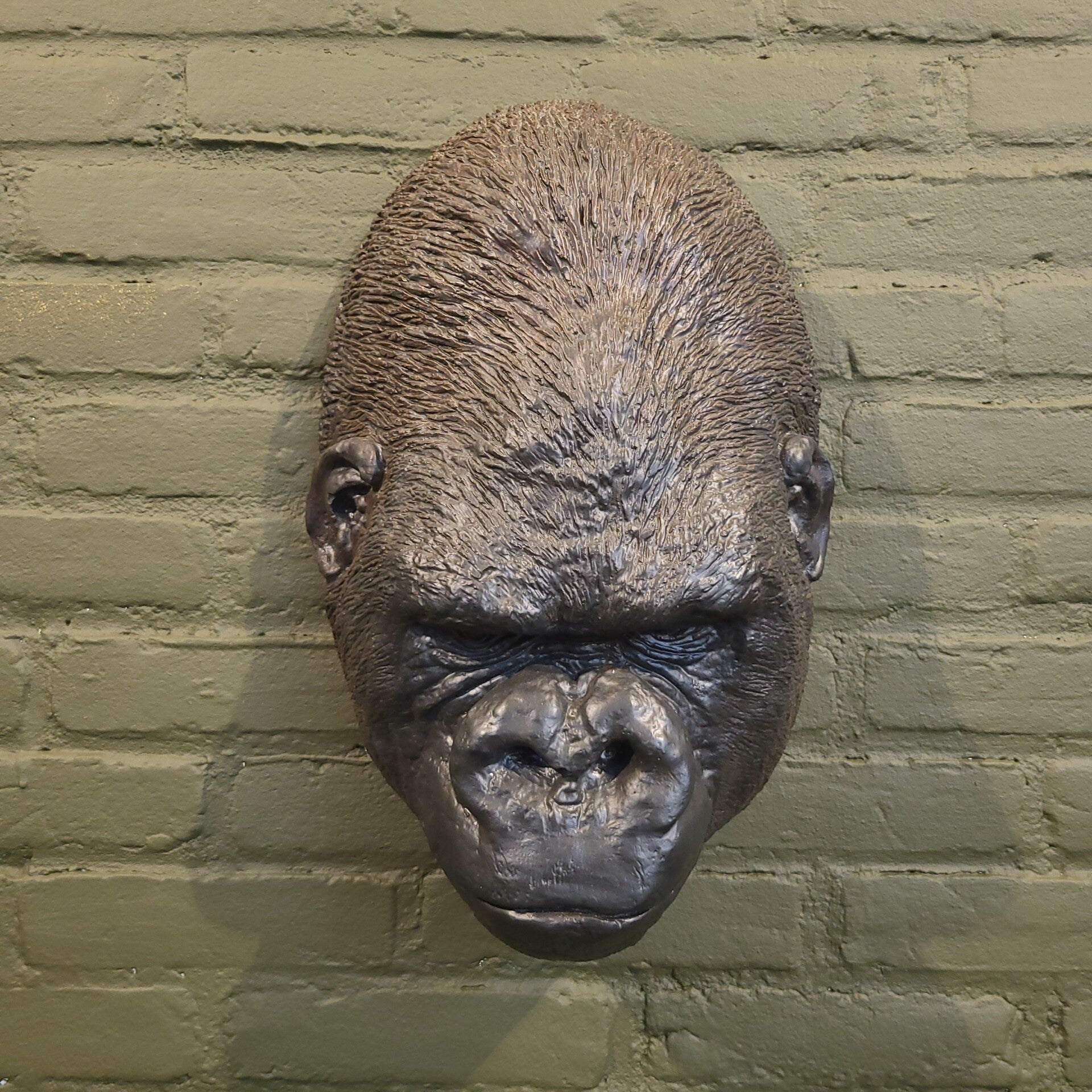 Afgietsel Gorilla Kop