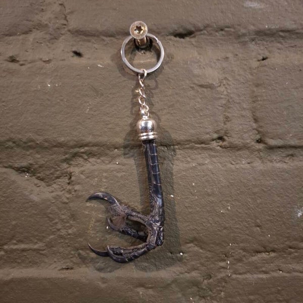 kraaien poot sleutelhanger