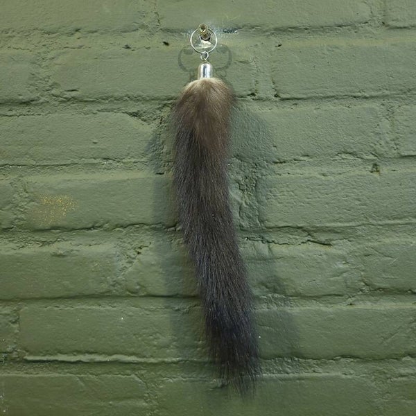 Sleutelhanger steenmarter staart